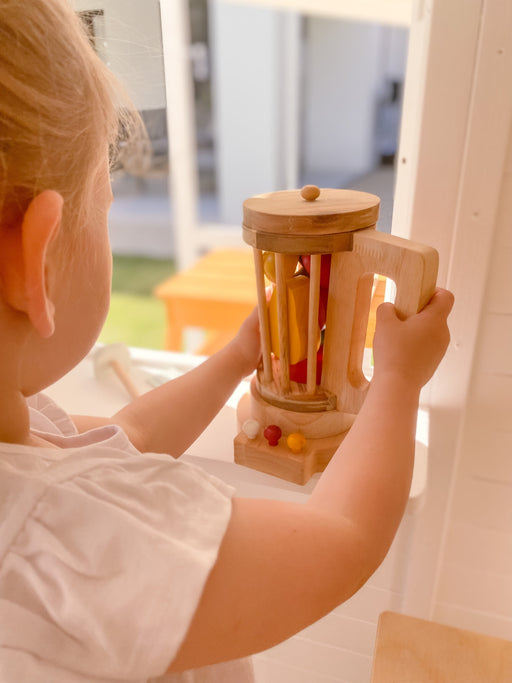 Wooden Kids Toy Blender