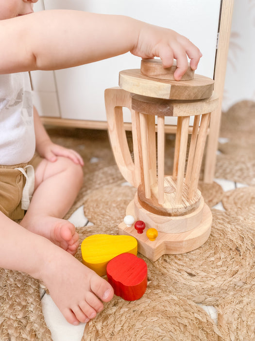 Wooden Kids Toy Blender