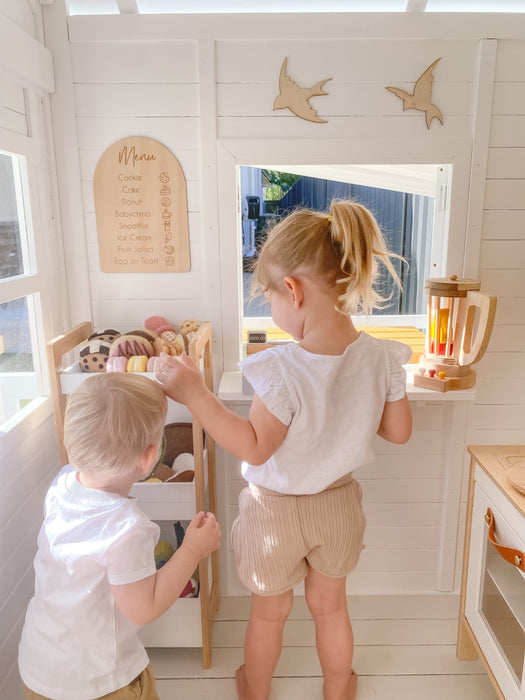 Wooden Kids Toy Blender