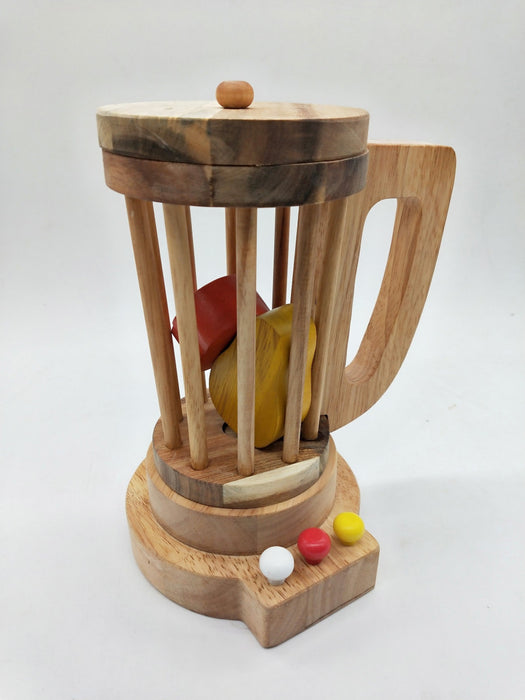 Wooden Kids Toy Blender