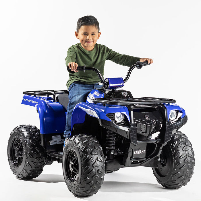 Yamaha Grizzly 24 Volt Blue Ride On