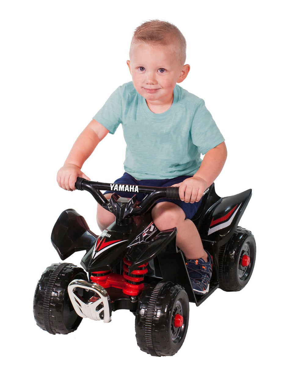 Yamaha TRX ATV 6 Volt Mini Ride On Quad Bike - Black — All Things For Kids