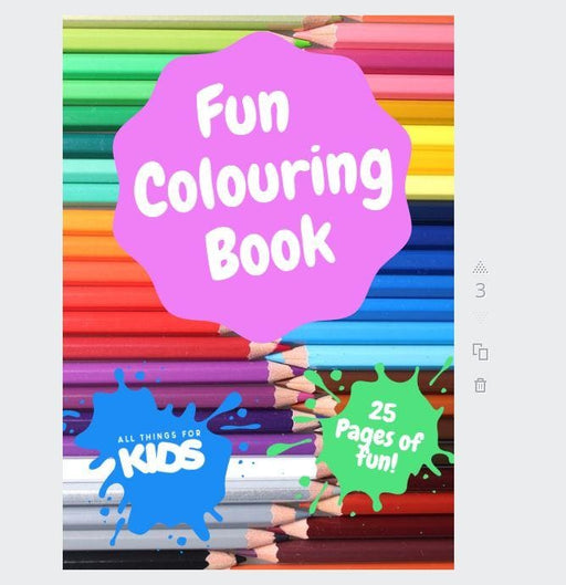 All Things For Kids Colouring Book All Things For Kids  allthingsforkids.myshopify.com afterpay zip