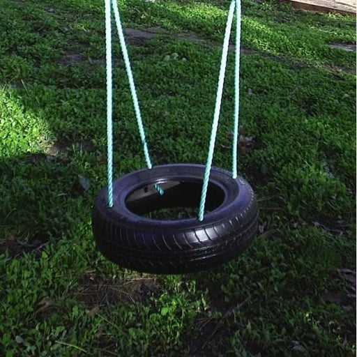 4 Rope Tyre Swing - tyre swing in outdoor background