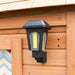 Close up image of wall toy light of Aspen Cubby Playhouse