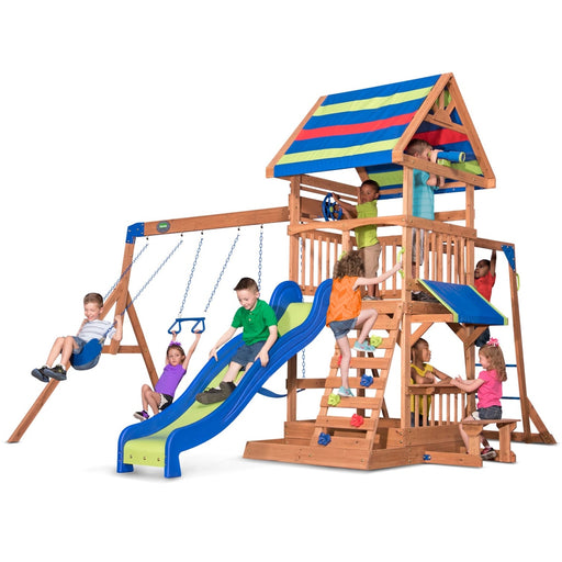 Northbrook swing and play set White Background