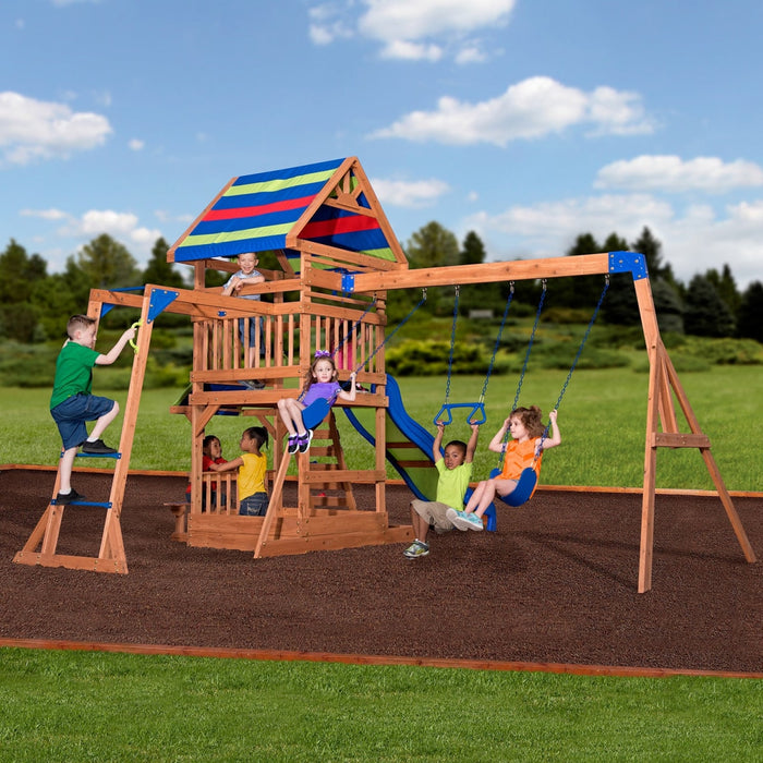 Northbrook swing and play set Features