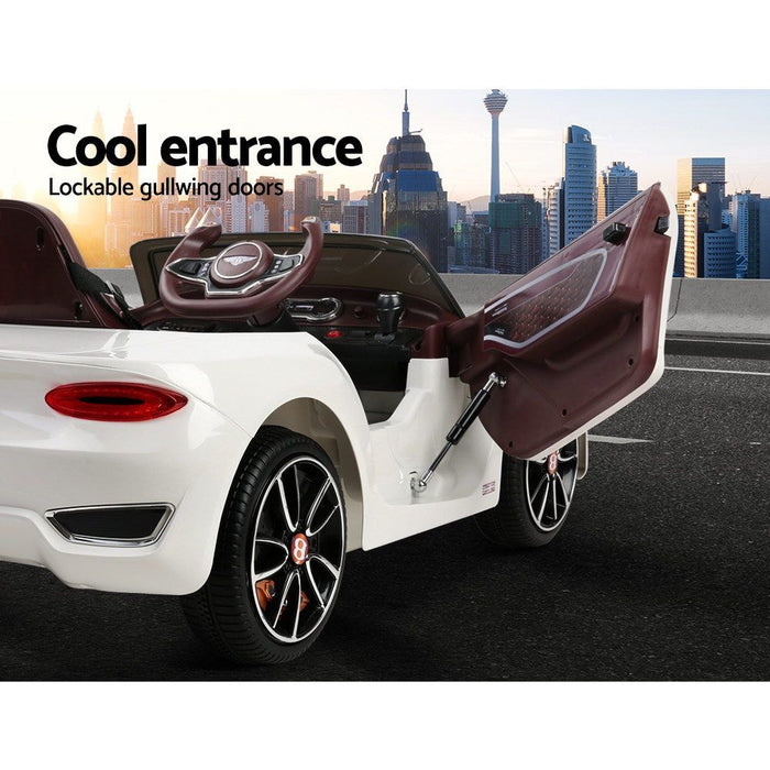 Bentley EXP12 Ride on Car - cool entrance; lockable gullwing doors