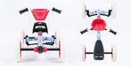 Berg Buzzy Bloom Go Kart - adjustable steering wheel and saddle. can be driven backwards and forwards