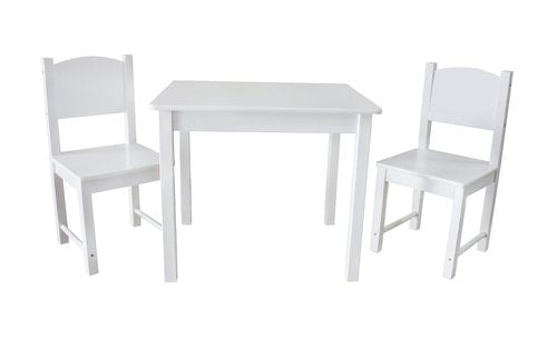 3 Piece Kids Table And Chairs Set - full image