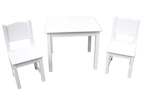 3 Piece Kids Table And Chairs Set - kid friendly size