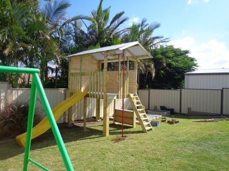 Large Fort Cubby House at the back yard