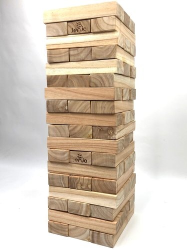 Giant Jenga Wooden Block Game - full image