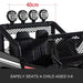 Kids Jeep Off-Road Electric Car - seat measurement; safely seats a child aged 3-8