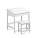 Keezi Kids Table Chairs Set Children Drawing Writing Desk Storage Toys Play - Baby & Kids > Kid’s Furniture