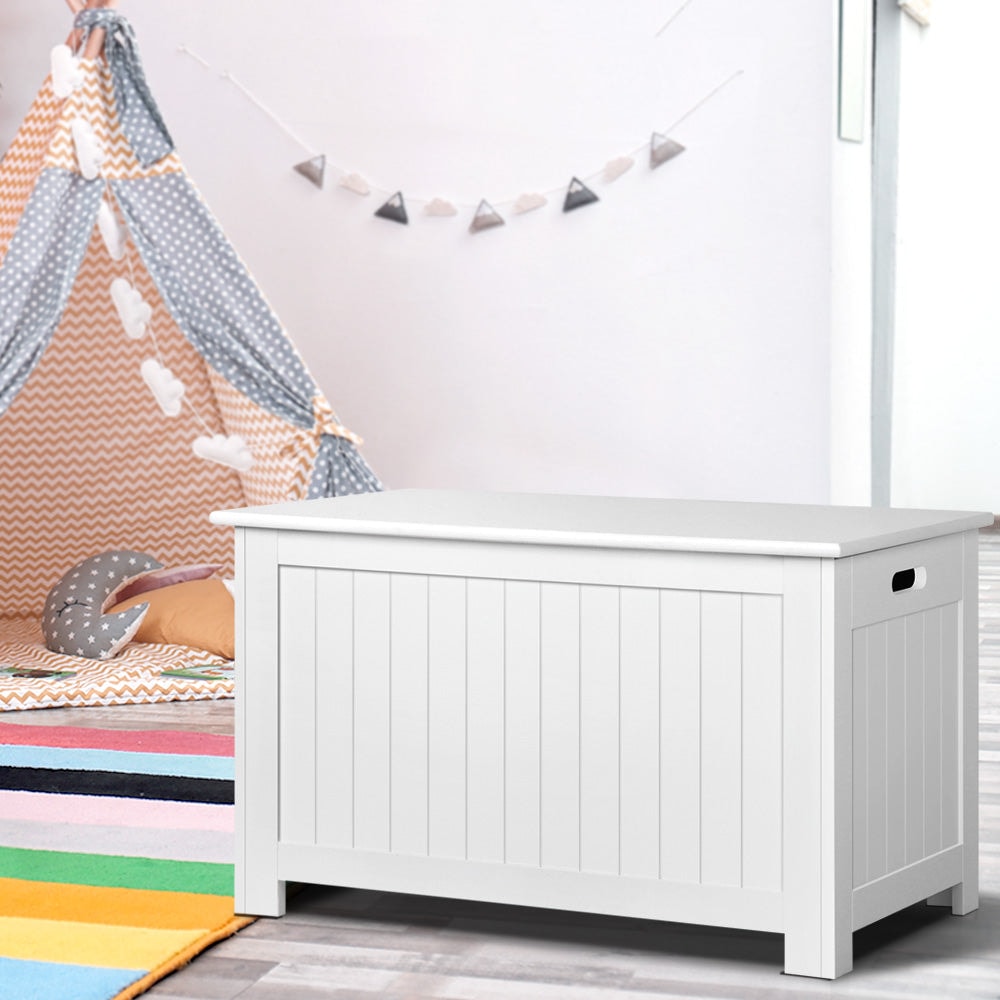 Childrens white 2024 toy box