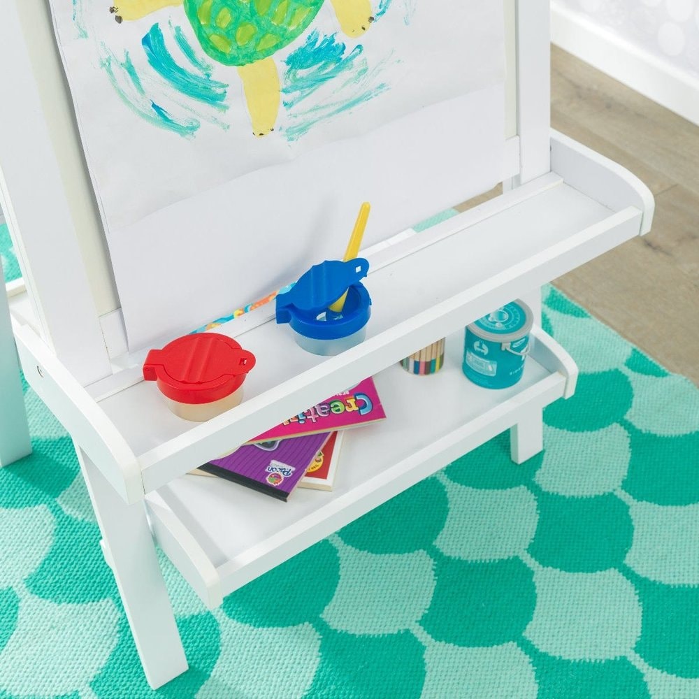 Deluxe Art Easel - paint cups