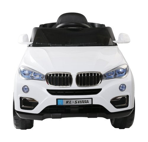 Kids BMW X5 - bumper view (in white)