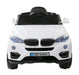 Kids BMW X5 - bumper view (in white)