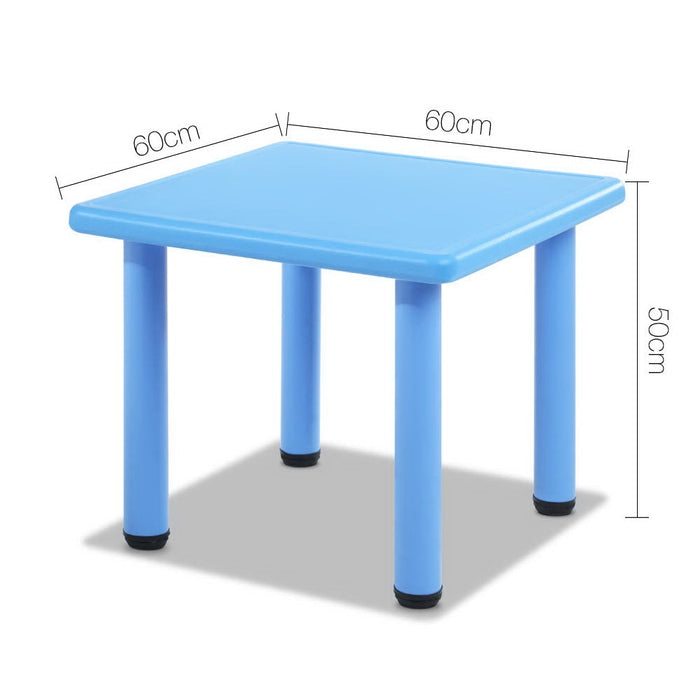 Kids Play Table - Blue dimension