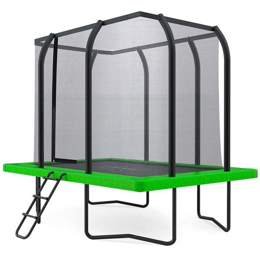 7ft x 10ft Hyperjump Rectangle Trampoline - side view