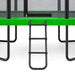 7ft x 10ft Hyperjump Rectangle Trampoline - steel ladder