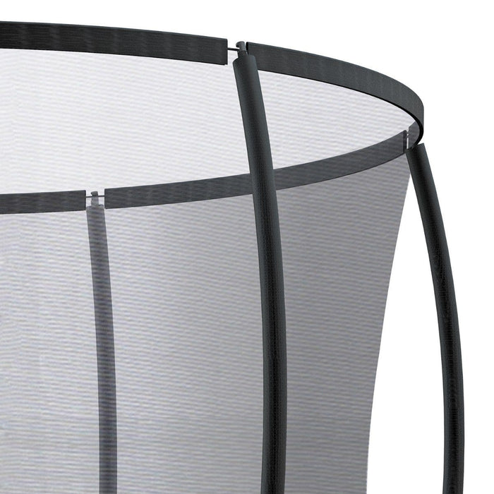 white background with the 8ft HyperJump3 Springless Trampoline