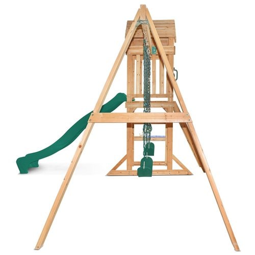 Full side view image of the Albert Park Swing And Play Set
