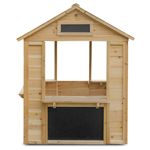 Lifespan Kids Cafe Chino Shop Wooden Cubby House with Blackboard - High End Cubby Houses