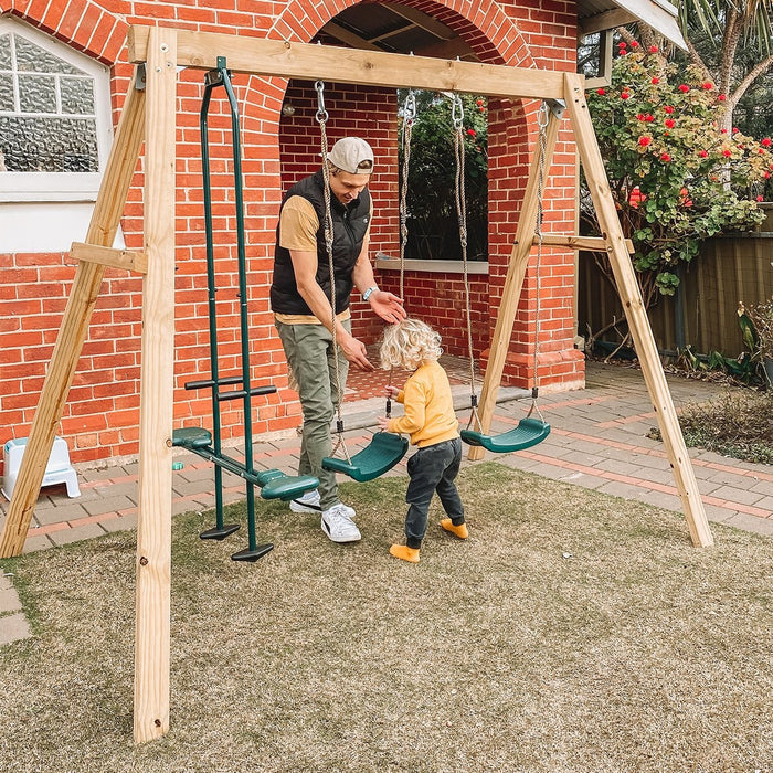Forde Swing Set - adult supervision is required