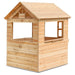 Lifespan Kids Jackson Wooden Cubby House with Doors Windows and Planter Boxes - Cubby House