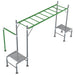 Aerial view of Junior Jungle Monkey Bars in white background
