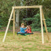 Oakley Swing Set 1.2 Meter - two girls enjoying the swing