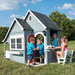 Spring Cottage Cubby House - children playing