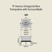 TP 12ft Genius Octagonal Trampoline - dimensions