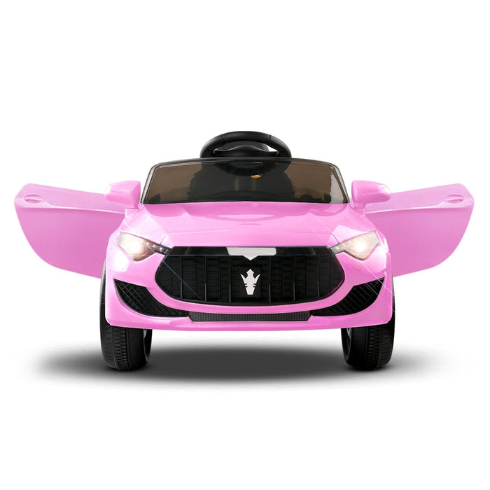 Maserati Kids Ride On Car - front view with doors open