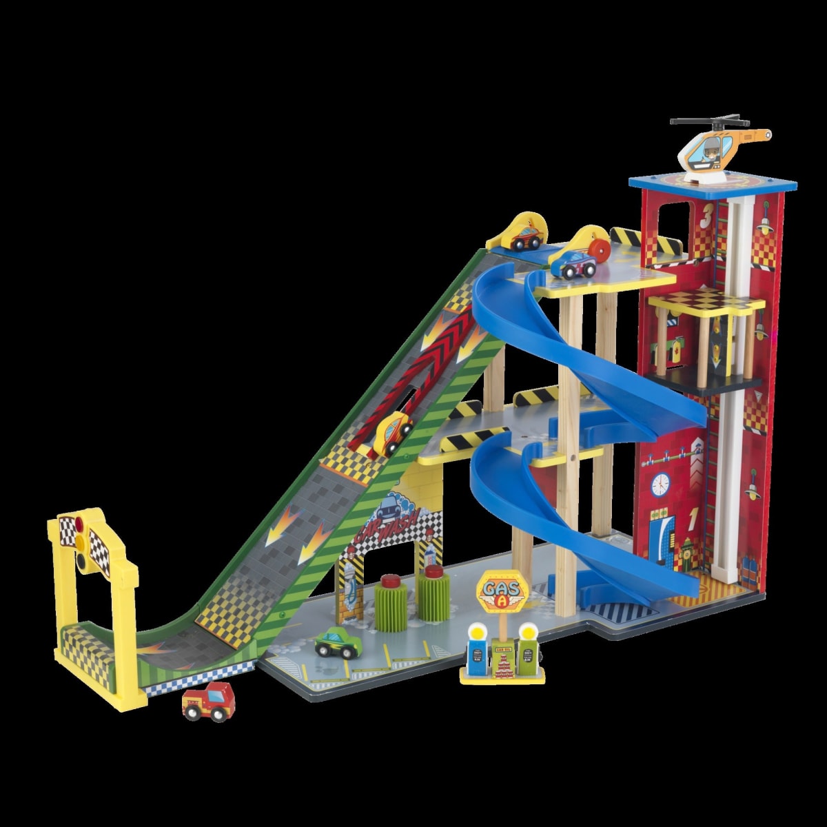 Kidkraft mega cheap ramp racing set