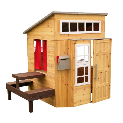 Modern Outdoor Cubby House - actual image