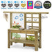 Plum Discovery Mud Pie wooden outdoor kitchen