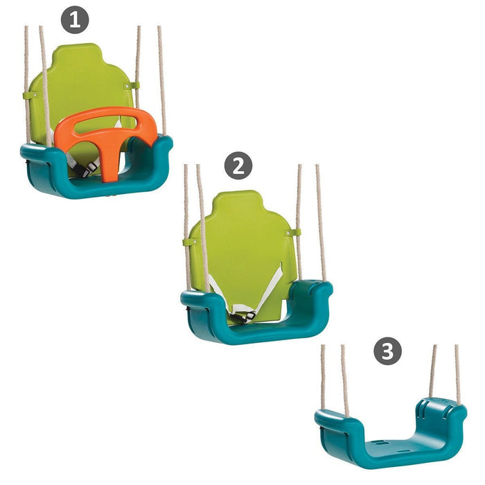 Growing Baby Seat Swing - t bar in front can be removed