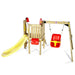 Aerial full view image of Toddler Tower Outdoor Playset in white background