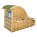 Nature Hideaway Cubby House - side-back view (guttering and water system)