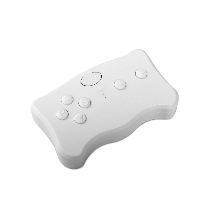 Close up  image of the remote controller of Range Rover Kids Car in white background