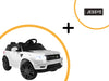 Full image of Range Rover Kids Car with free personalised number plate in white background