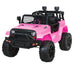 Kids Ride On Jeep (pink)