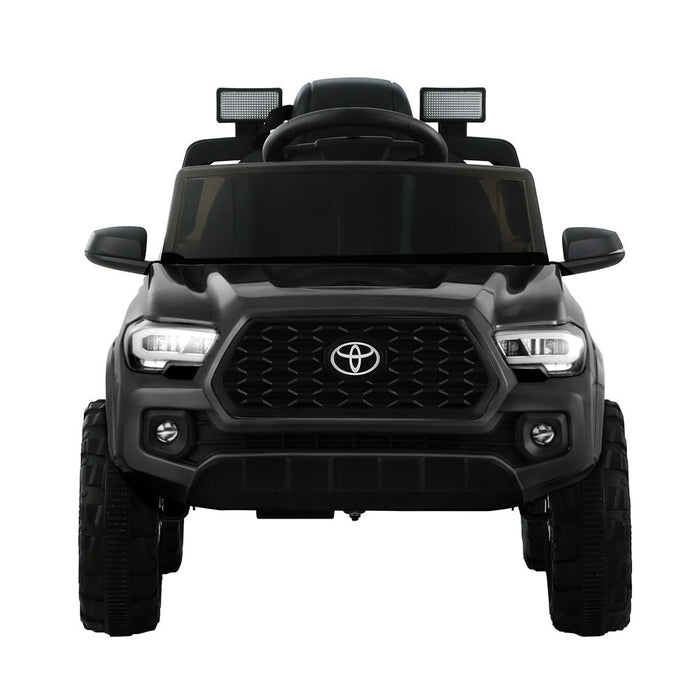 Toyota Ride On Car Kids Electric Toy Cars Tacoma Off Road Jeep 12V Battery Black - Baby & Kids > Ride on Cars Go-karts & Bikes