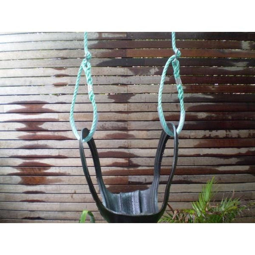 Tyre Basket Adjustable Ropes Swings - outdoor background
